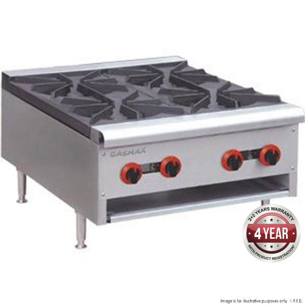 Gas Cook top 4 burner with Flame Failure - RB-4ELPG