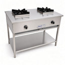 BB-2 2 Boiling Burners on Stand with Shelf under