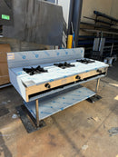 BB-3 3 Boiling Burners on Stand with Shelf under