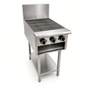 CHG-750 750mm Volcanic Rock Char Grill on Stand with Shelf under