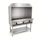 CHG-450 450mm Volcanic Rock Char Grill on Stand with Shelf under