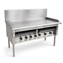 PTGM-48 900mm Mild Steel Grill Plate with 2 Toaster Underneath on Stand