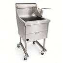 WFS-1/22 Single Pan Fish & Chips Style Fryers with 22" Pan