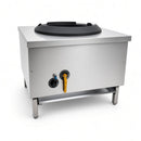WTF-1 Single Hole Front Gutter Wok Table Jet Burner or Chimney