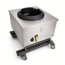 WTB-1/BB-2 Single Hole Rear Gutter Wok Table Twin Ring Burner with 2 Boiling Burners