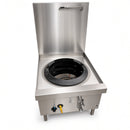 WTBF-1/BB-2 Single Hole Front Gutter Wok Table Twin Ring Burner with 2 Boiling Burners