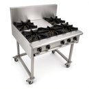 BB-5 5 Boiling Burners on Stand with Shelf under