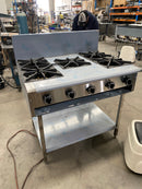 BB-5 5 Boiling Burners on Stand with Shelf under