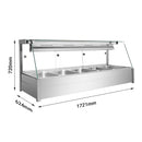 Bonvue Angled Countertop Wet and Dry Bain Marie BM17TC