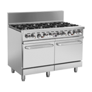 BRENNER Forge 800 Series 8 burners Gas Range with double Fan Forced Oven LPG - BREG8RO-1200L