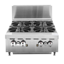 BRENNER Forge 800 Series 4 burners Gas Range with one Fan Forced Oven NG - BREG8RO-600N