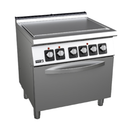 Fagor Kore 700 Series 800mm Electric Solid Top Range with GN 2/1 Oven - C-E711