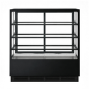 BONVUE Noir Prime 1200mm 3 Shelves Square Cake Display Cabinet - CVS120-3B
