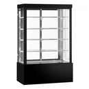 BONVUE Noir Grand 1500mm 4 Shelves Square Cake Display Cabinet - CVS150-4B