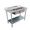 Modular System Double Sink Bench Right Handed 1800x700x900mm - 1800-7-DSBR