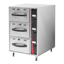 BENCHSTAR 3 Drawers GN 1/1 Food Warming Drawer — EDW-3GN