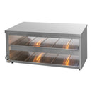BENCHSTAR 1800mm 2 Shelves Hot Food Display Warmer — EHW-180