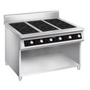 Ex-Showroom: Electmax 700 Series Induction 6-Burner Cooker with Splashback - EIC7-1200P-VIC1020