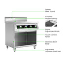 ElectMax 900 Series Induction 4 Burner Cooker with Splashback EIC9-800P