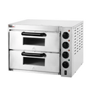 BakerMax Compact Countertop Double Deck Electric Pizza Oven - EP-2T