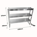 Benchstar Commercial Food Warmer with 9 Lamps – FW9L-123