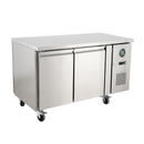 Thermaster 216L 2x2 Solid Door Pass-Through Ventilated GN 1/1 pan Refrigerated Island Counter - GN21