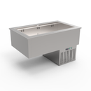 Thermaster 3×GN 1/1 Capacity Ventilated Static Cold Bain Marie Trays - GN3-VA