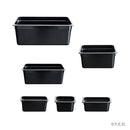 Modular System Black Poly 1/3 x 65 mm Gastronorm Pan  JW-P132B (1 Pack)