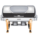 2NDs: Oblong Chafing Dish with Gilt Legs / Single - KGS6801-1-QLD52