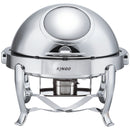 2NDs: Round Chafing Dish with Chrome Legs - KGS6803G-QLD53