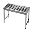Fagor Stainless Steel Rolling Table for 3 Baskets MR3C