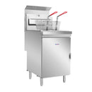 GasMax Superfast Natural Gas Tube Twin Vat Fryer - RC400TE