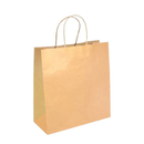 PakMax Medium Twist Handle Kraft Paper Bags - RPFR-120-M
