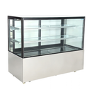 Bonvue Deluxe 1500mm Square Glass Cake Display Cabinet - SC150FA-2XB