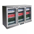 Thermaster Three Door Stainless Steel Bar Fridge/Cooler - SC316SG