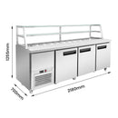 Thermaster three door DELUXE Sandwich Bar - SCB/21