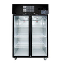 Thermaster Double Door Upright Display Fridge (Black) - SUCG1000B