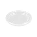PakMax 117mm PET Deli Container Flat Lid - FL-117C-PET-LID