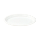 PakMax 10" Sugarcane 3-Compartment Round Plate - PL-R10-3
