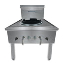 Gasmax Waterless LPG Single Wok Chimney Burner - WW-1LC