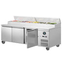 FED-X S/S Three Door Sandwich Counter - XSS7C18S3V