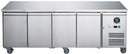 Ex-Showroom: FED-X S/S Four Door Bench Fridge - XUB6C22S4V-QLD120