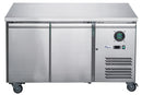 Ex-Showroom: FED-X S/S Two Door Bench Fridge - XUB7C13S2V-QLD128