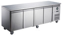 2NDs: FED-X S/S Four Door Bench Fridge - XUB7C22S4V-QLD118