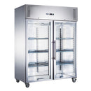 2NDs: FED-X S/S Two Full Glass Door Upright Freezer - XURF1410G2V-NSW2162