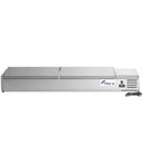 2NDs: FED-X Salad Bench with Stainless Steel Lids - XVRX1800/380S-VIC890