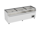 Thermaster Supermarket Island Freezer with Glass Sliding Lids ZCD-L250G