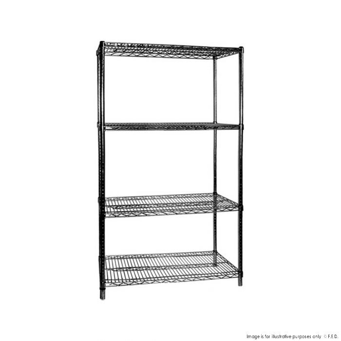 B18/42 Four Tier Shelving - 457 mm deep x 1880 high x 1067 width