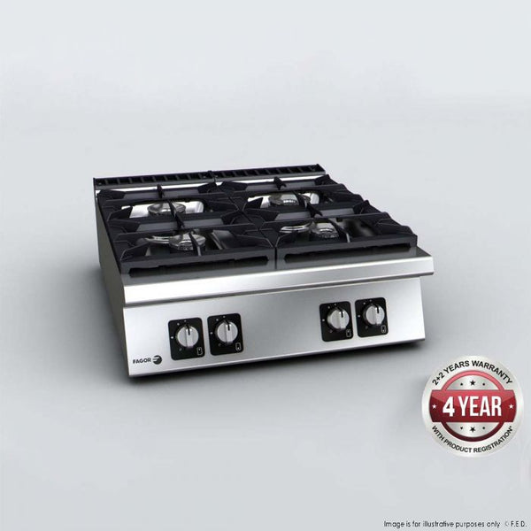 Fagor Kore 900 Series Gas 4 Burner - C-G940H