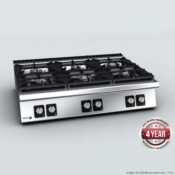 Fagor Kore 900 Series Gas 6 Burner - C-G960H